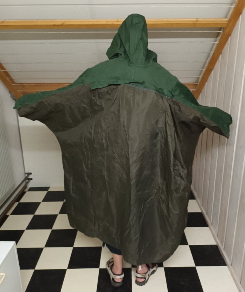 Poncho over rugzak, Ophalen, Zo goed als nieuw, Overige typen