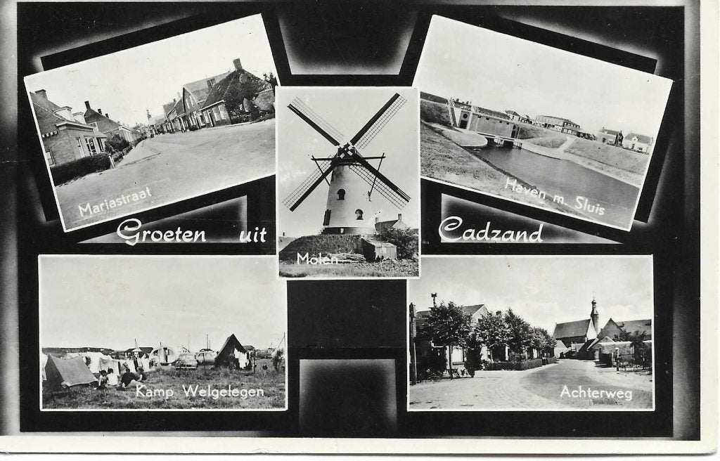 Cadzand- -5-luik., Verzamelen, Ophalen of Verzenden, 1960 tot 1980, Gelopen, Zeeland