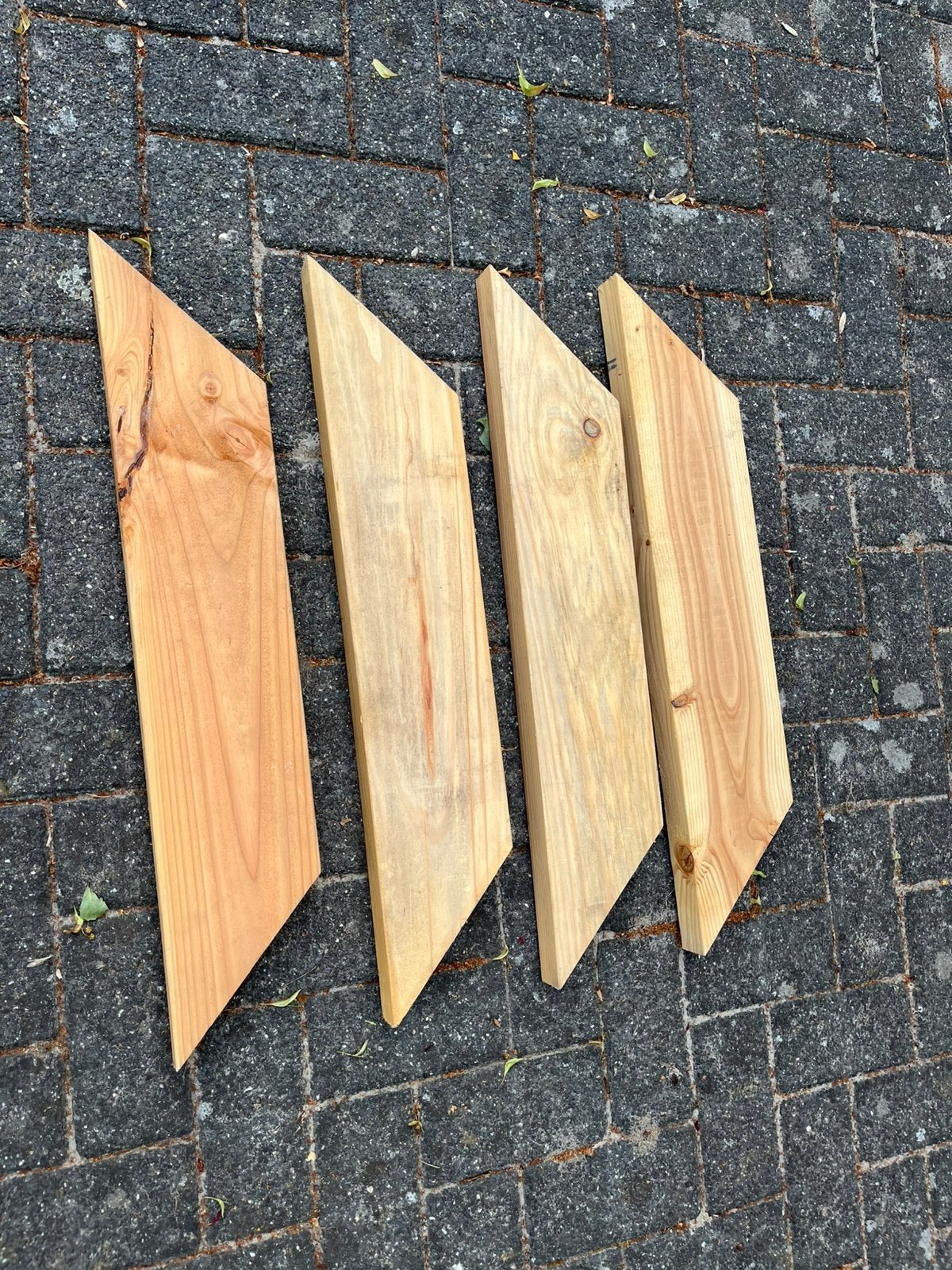 Schoren hout douglas, Ophalen, Zo goed als nieuw, Plank, 50 mm of meer