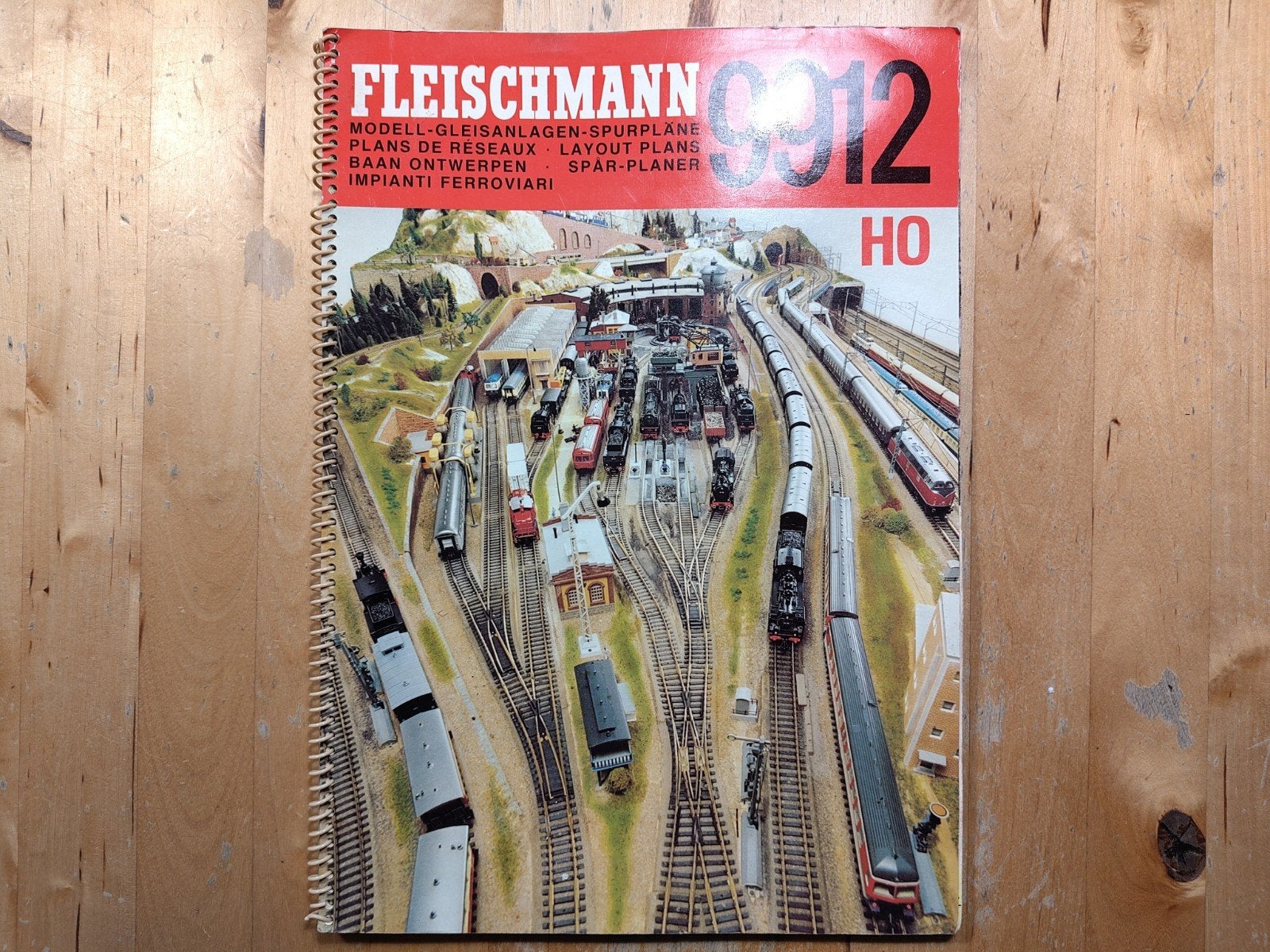 Fleischmann 9912 banenplanboek, Gebruikt, Gelijkstroom, Fleischmann, Analoog