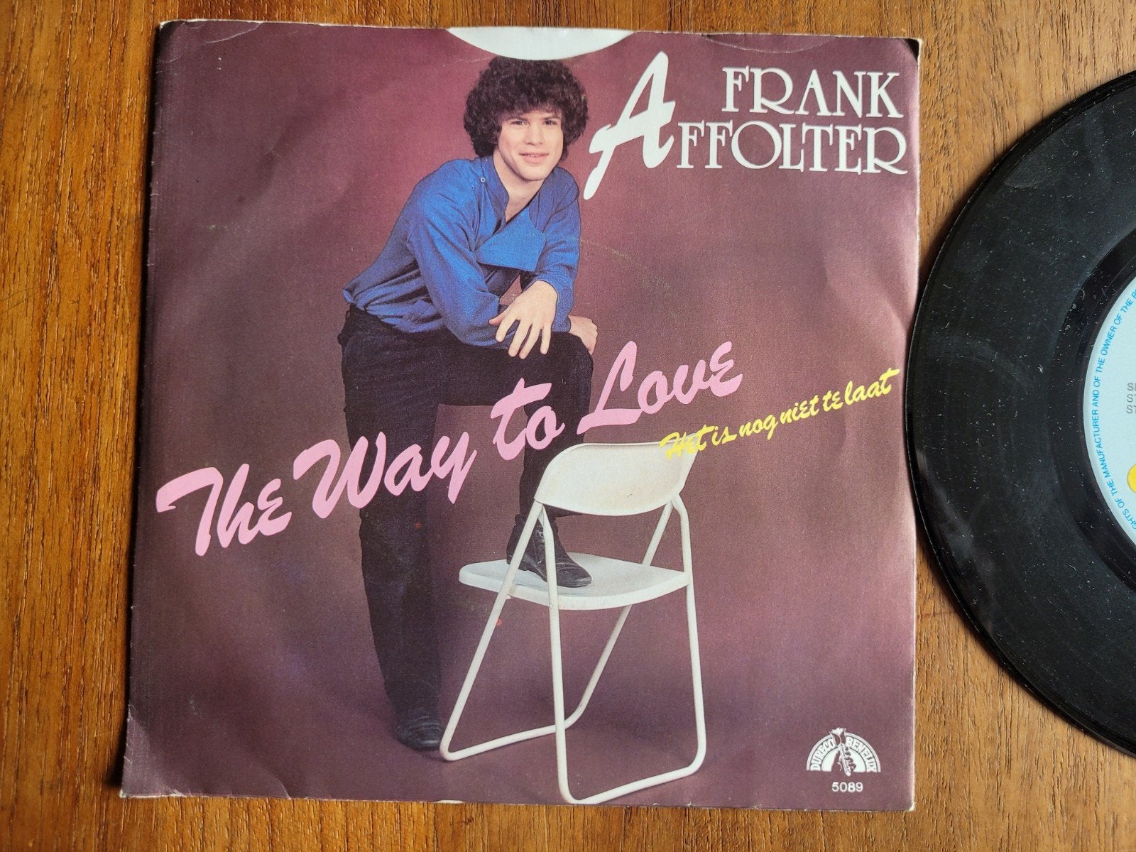 Frank Affolter - The Way To Love (Single, 1985), Ophalen of Verzenden, Gebruikt, Pop