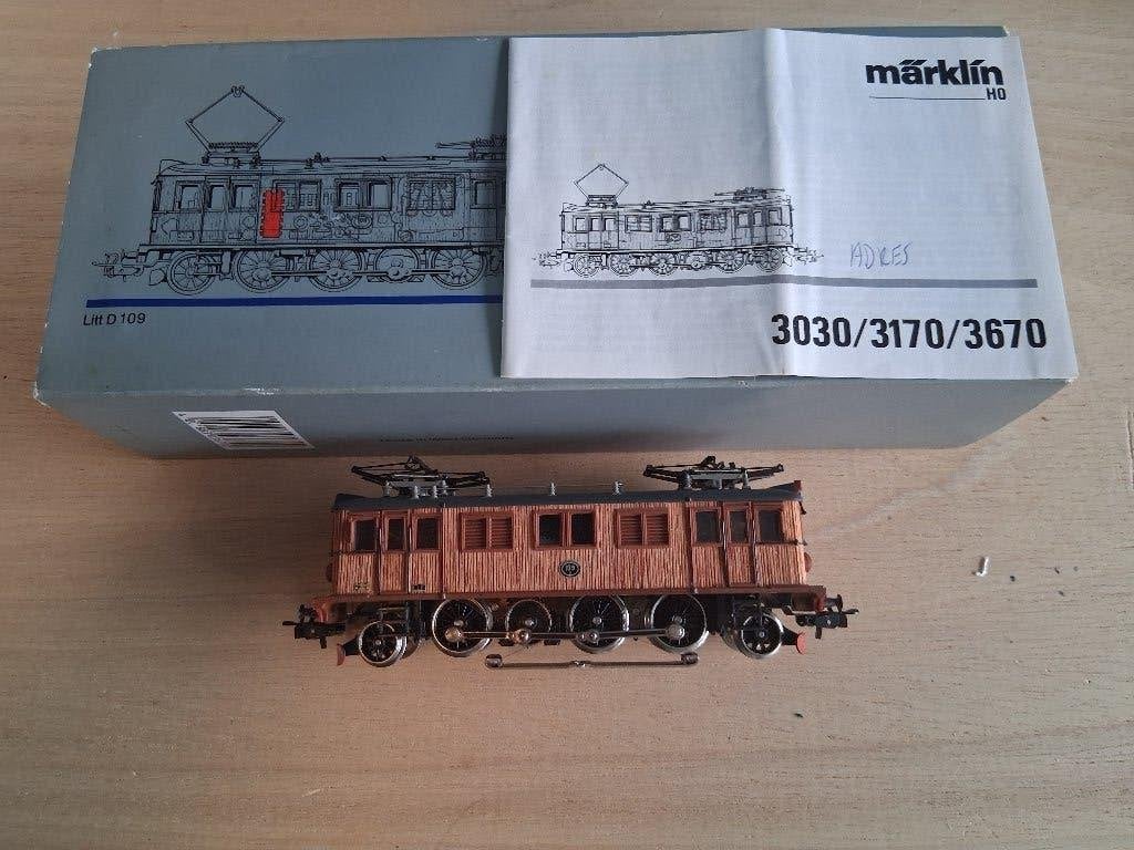 MARKLIN 3670 DIGITAAL, Wisselstroom, Locomotief, Ophalen of Verzenden, Zo goed als nieuw