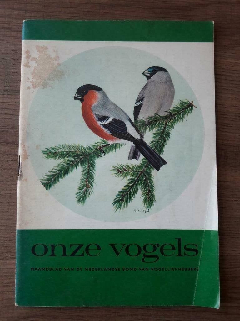 Onze vogels 1964 maandblad vd Nederlandse bond voor vogels, Verzamelen, Ophalen of Verzenden, 1960 tot 1980, Nederland, Tijdschrift