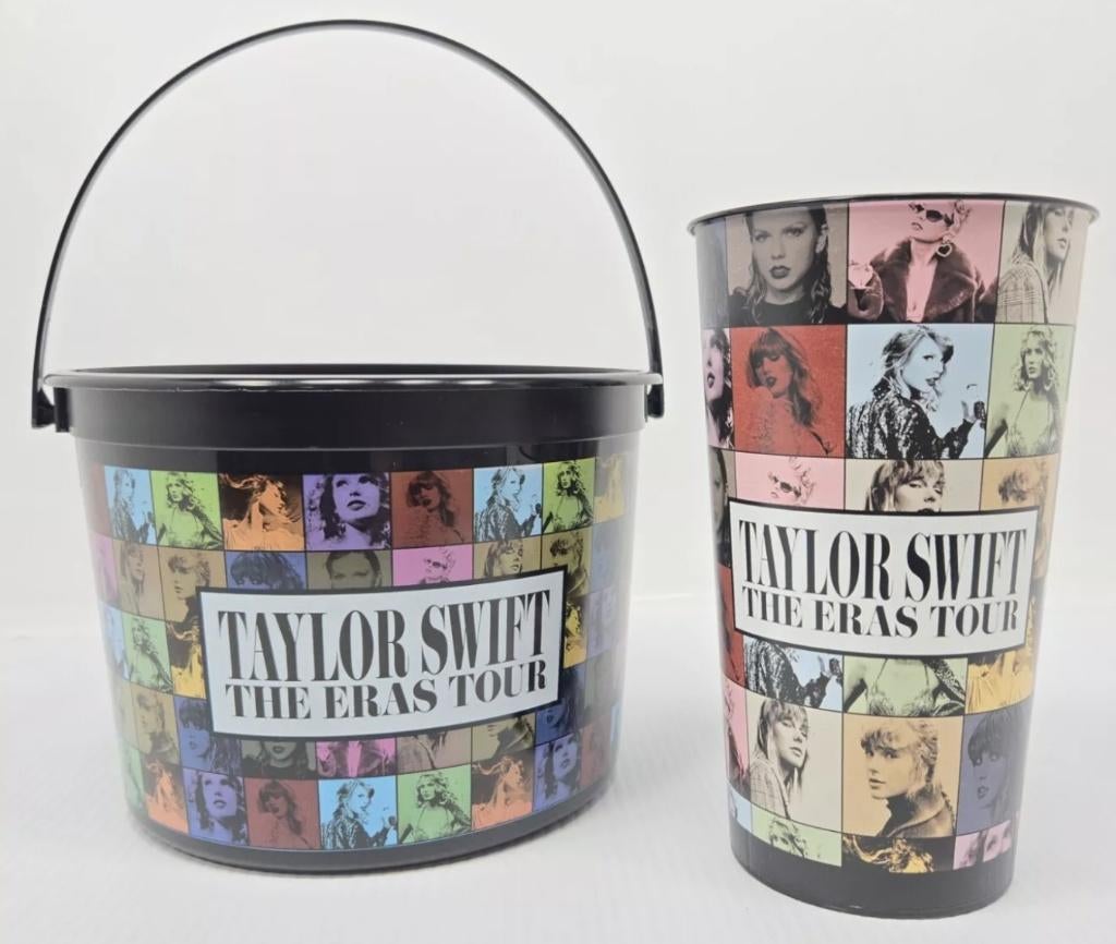 Taylor Swift - "The Eras Tour" Cinema Beker en Emmer, Ophalen of Verzenden, Nieuw, Foto of Kaart