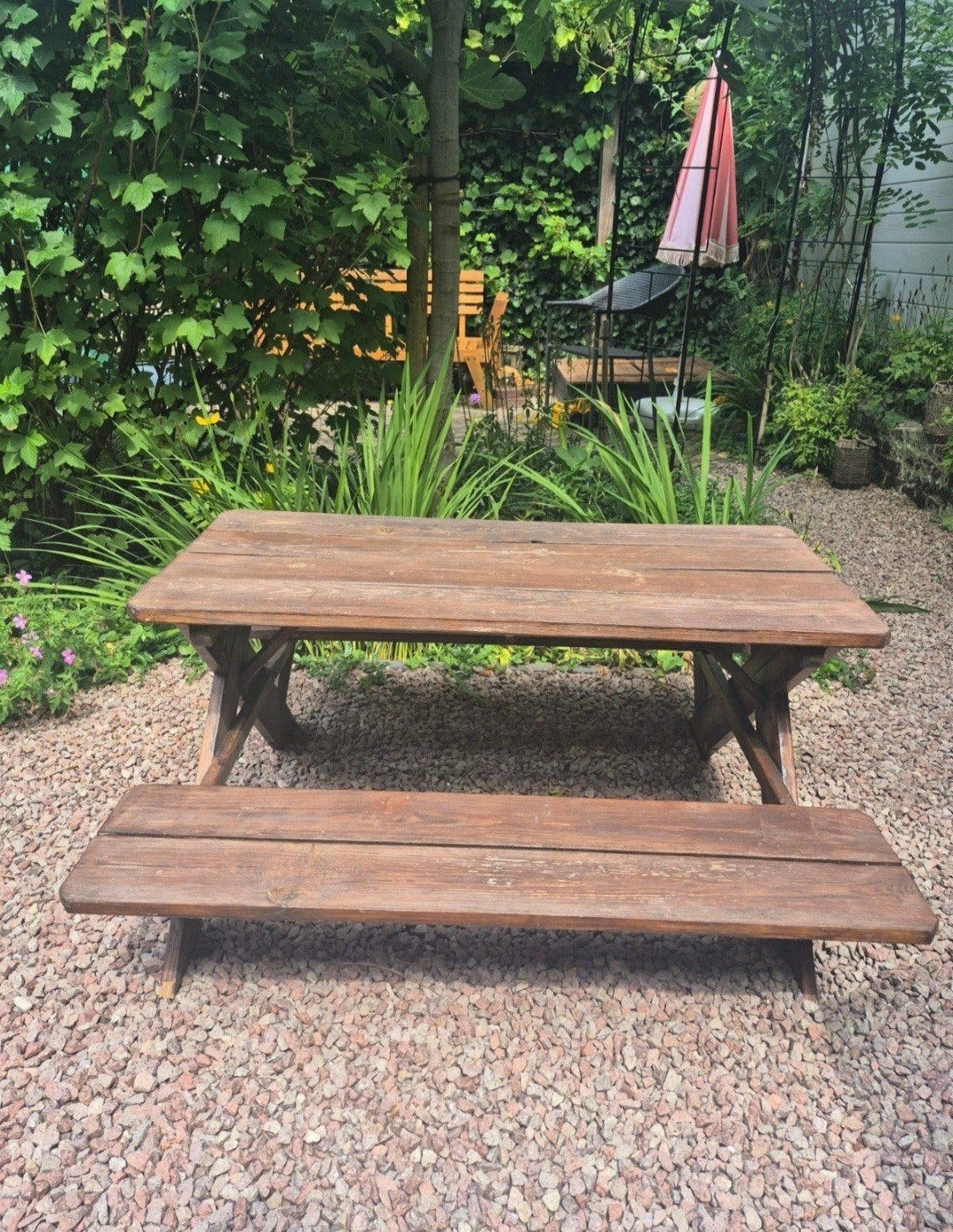 Picknicktafel kinderen, Ophalen, Rechthoekig, Hout