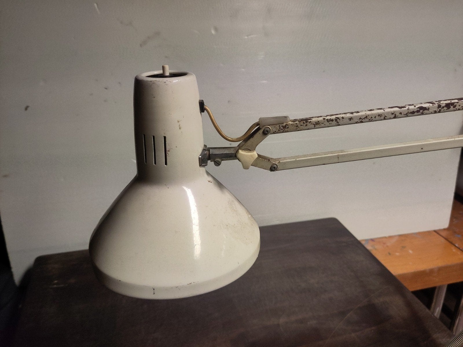 Waso lamp type 221, Gebruikt, Leeslamp, Overige merken, Verstelbaar