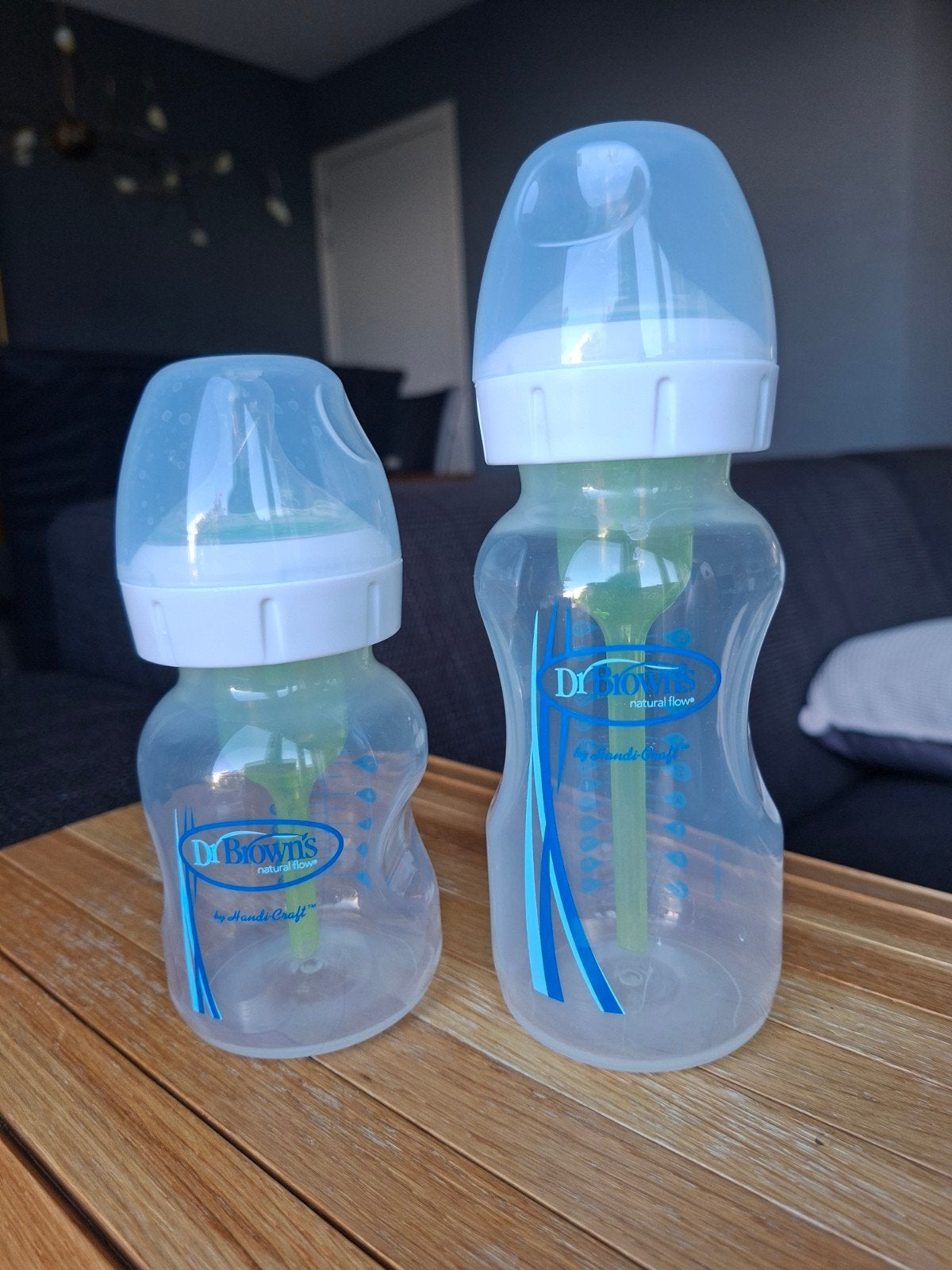 Dr. Brown's Natural Flow Babyflessen (2 stuks), Ophalen of Verzenden, Zo goed als nieuw, Overige typen