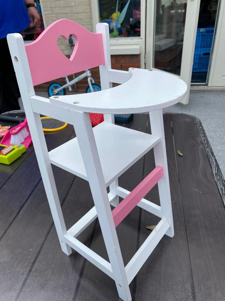 Poppen stoel, Ophalen, Zo goed als nieuw, Babypop