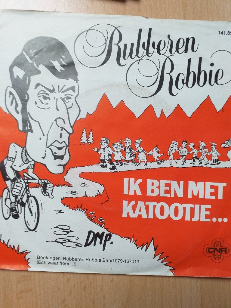 Rubberen Robbie – Ik Ben Met Katootje, Cd's en Dvd's, Gebruikt, 7 inch, Ophalen of Verzenden, Overige typen