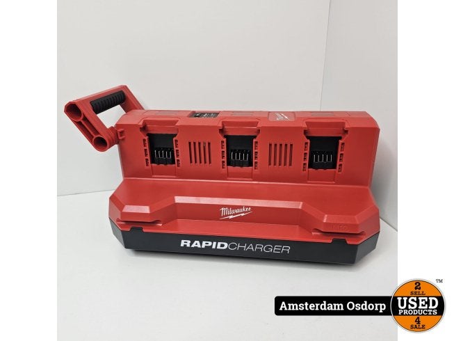 Milwaukee M18 MPC6 RapidCharger | Zeer nette staat, Milwaukee, Zo goed als nieuw, Support@milwaukee.com, Milwaukee Electric Tool Corporation, 13135 W. 
Lisbon Road, Brookfield, WI 53005
USA