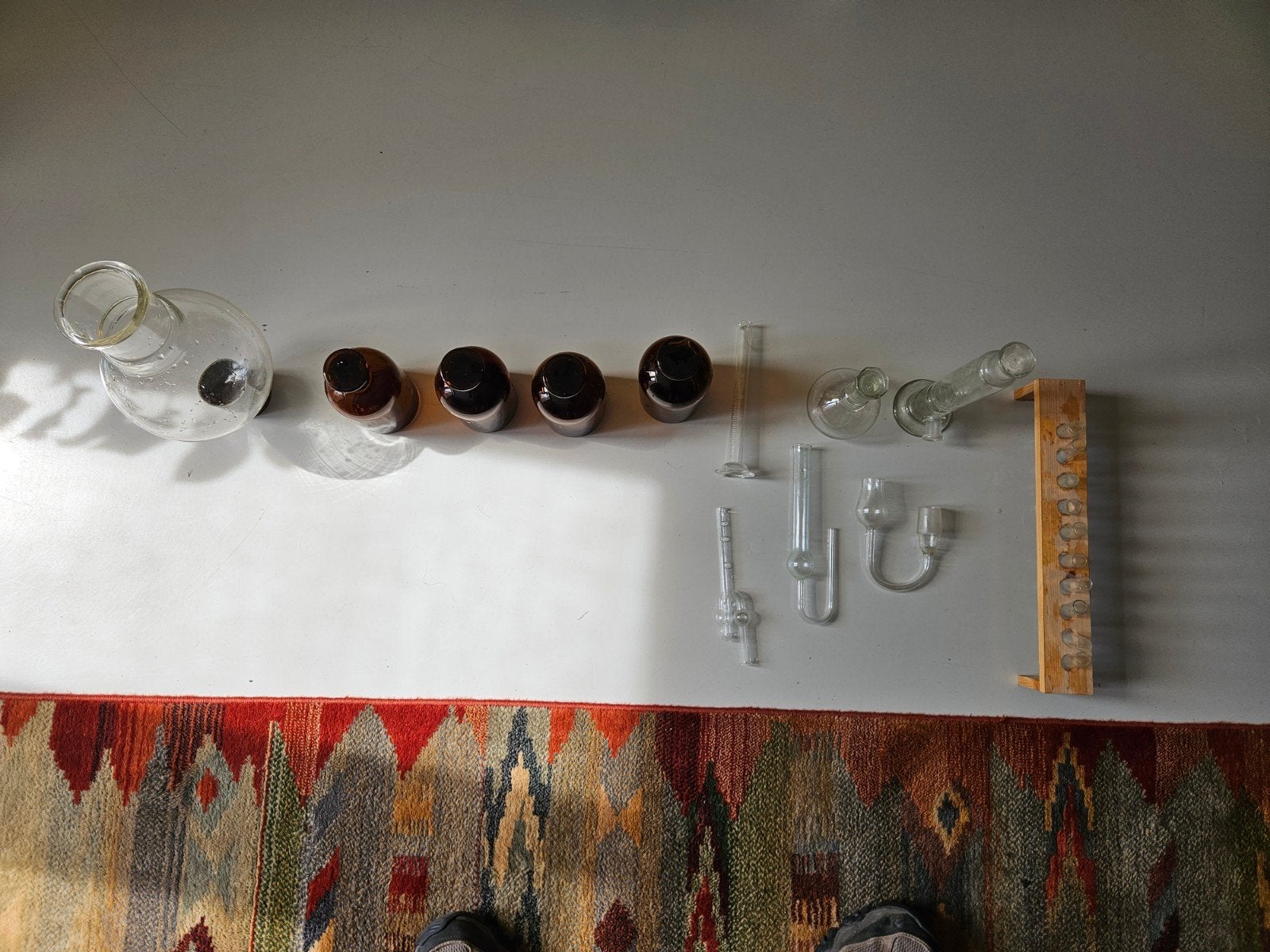 Diverse Scheikunde Laboratoriumspullen Set, Ophalen of Verzenden