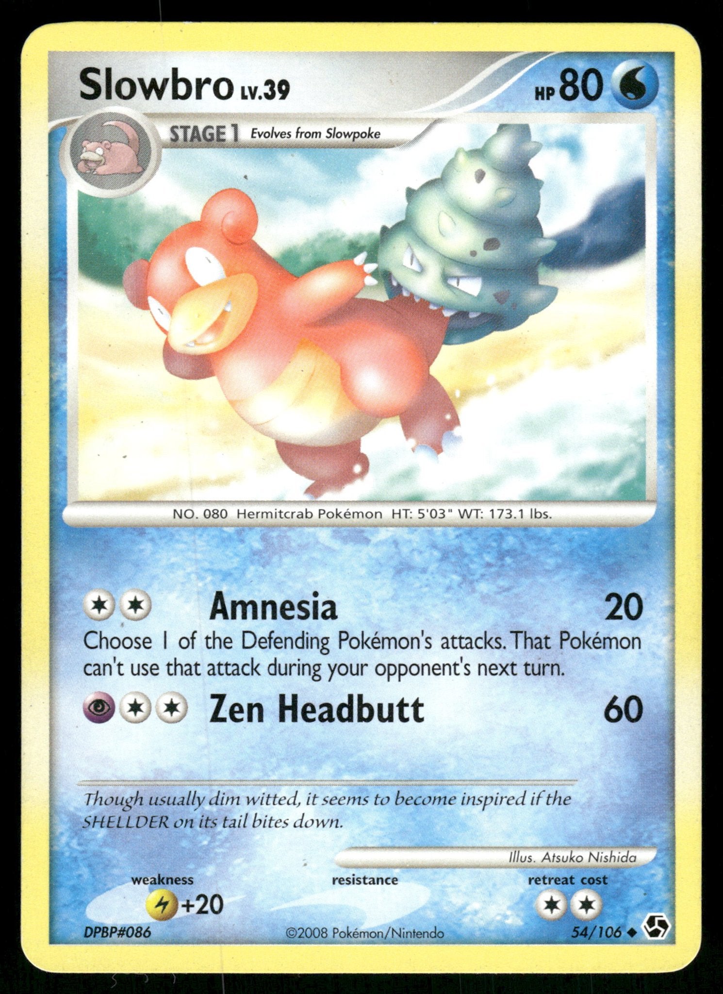 Slowbro 54/106 - Great Encounters (NM), Verzenden, Gebruikt