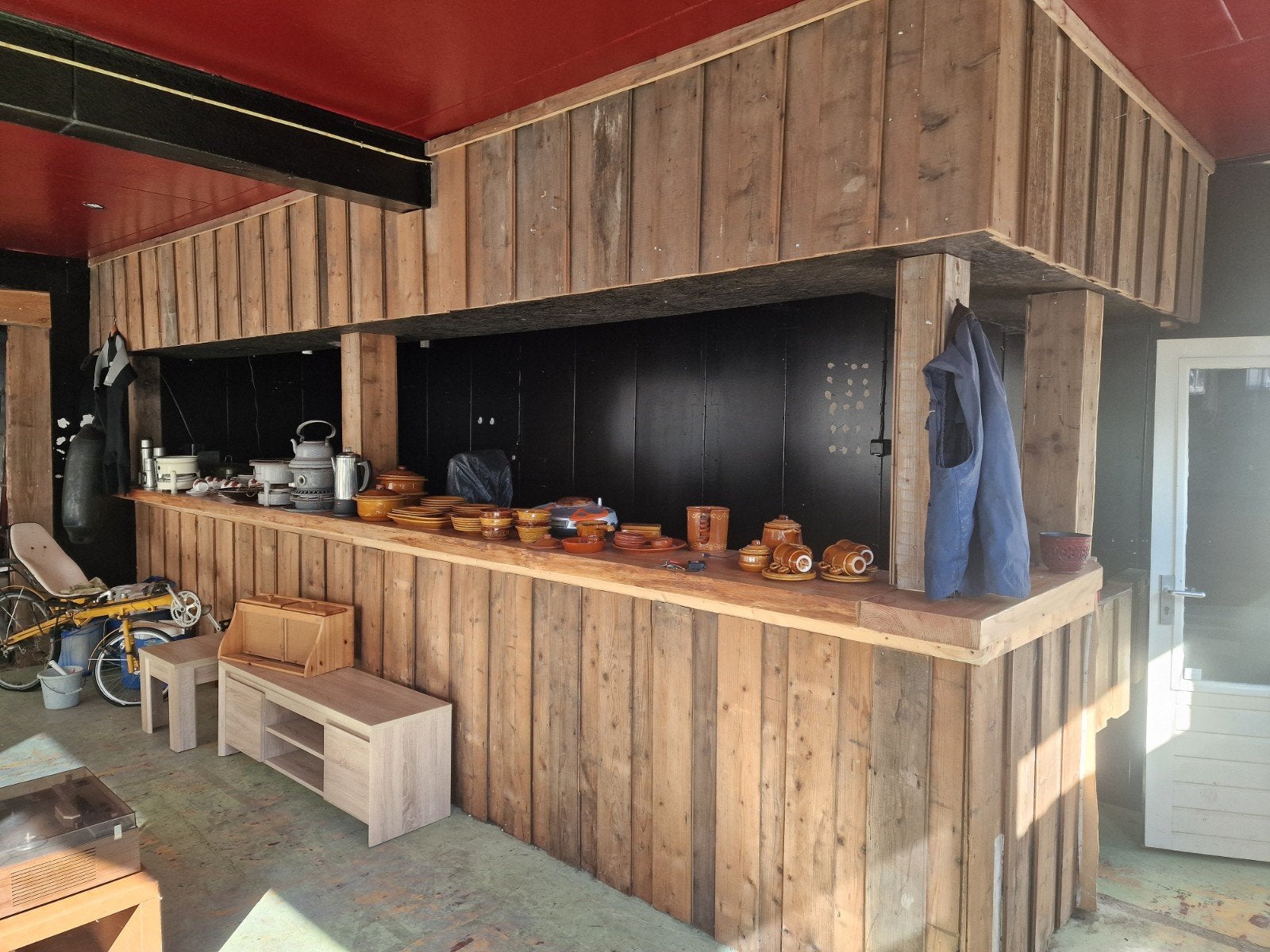 Complete Bar: Tapzuil spoelbak met ombouw, mancave, thuisbar, Gebruikt, Ophalen of Verzenden, Nb, Nb