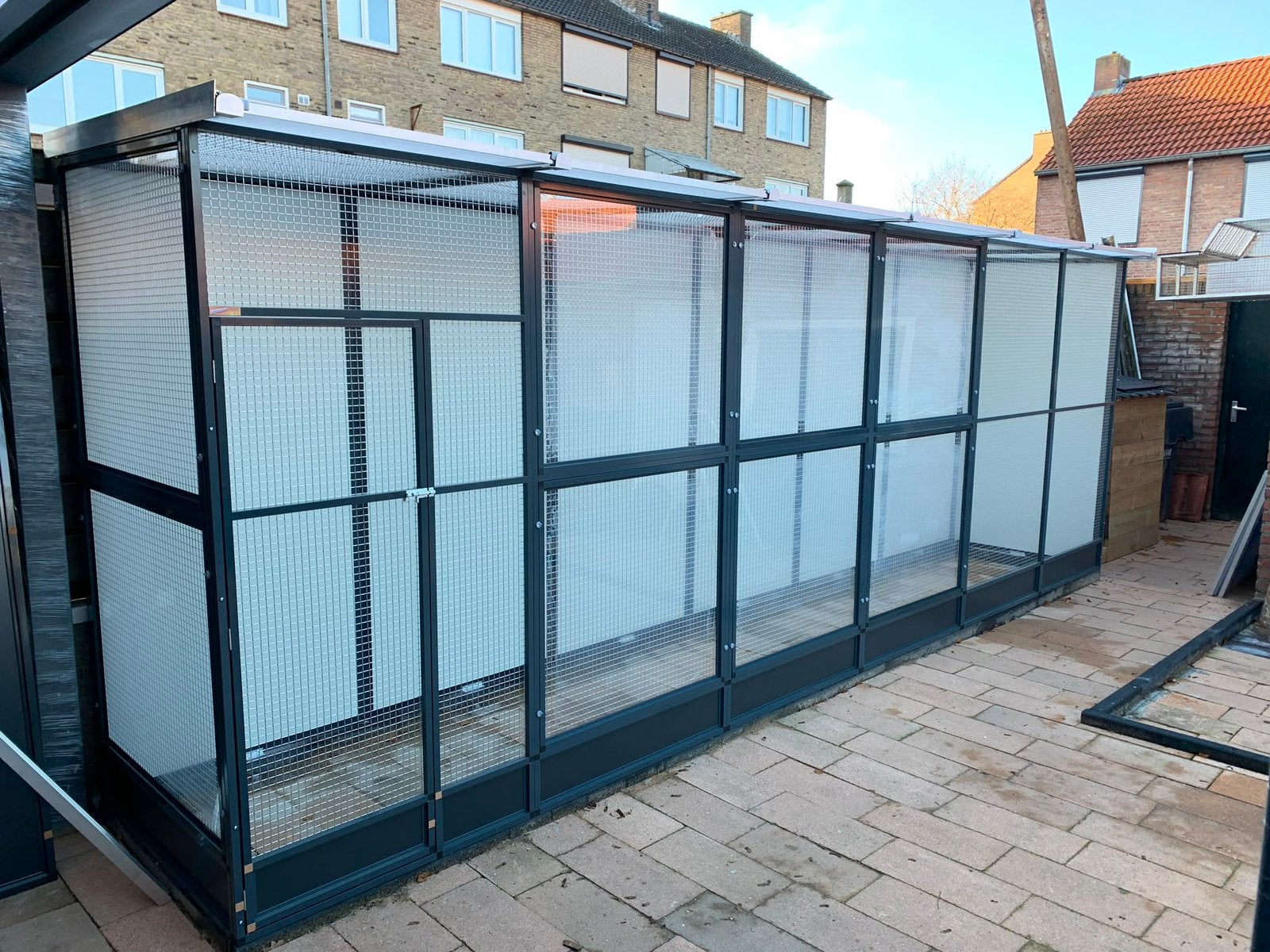 Volière op maat, Ophalen, Nieuw, Aluminium, Volière
