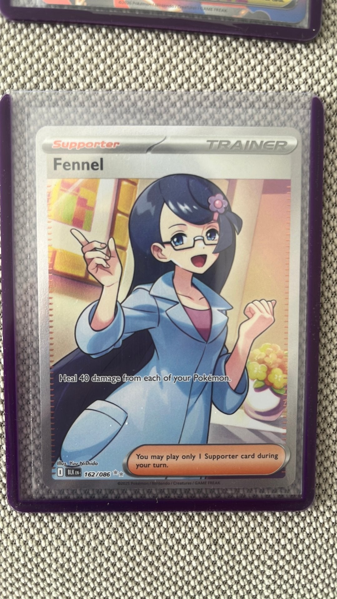 Fennel -trainer card-, Ophalen, Zo goed als nieuw