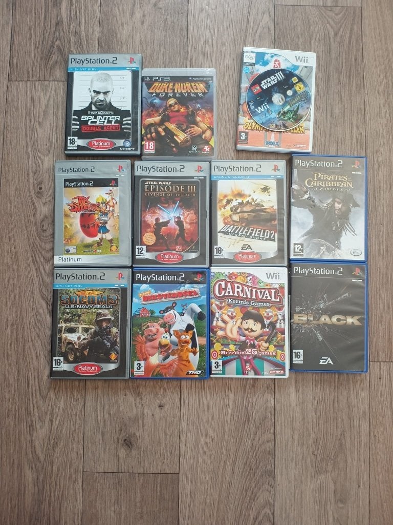 🔴 11 spellen/games playstation 2 🔴, Avontuur en Actie, 1 speler, Eén computer, Ophalen of Verzenden