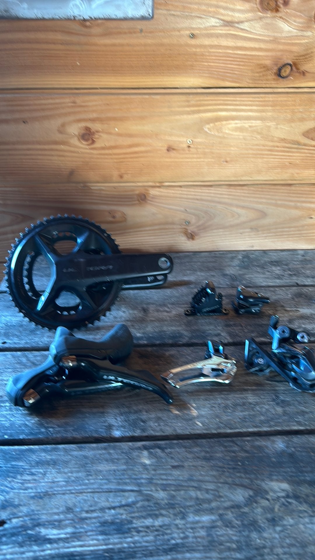 Shimano Ultegra 8000 disc groepset 2x11, Ophalen of Verzenden, Gebruikt, Racefiets