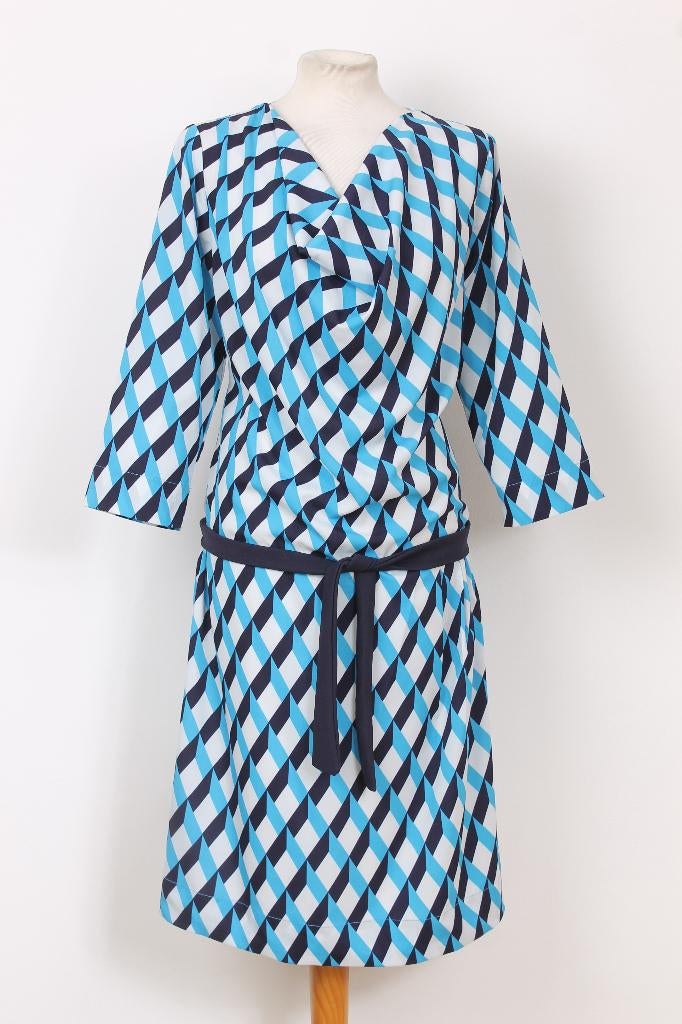 Zomer! Jurk van Mart Visser maat 42, Blauw, Maat 42/44 (L), Ophalen of Verzenden, Zo goed als nieuw