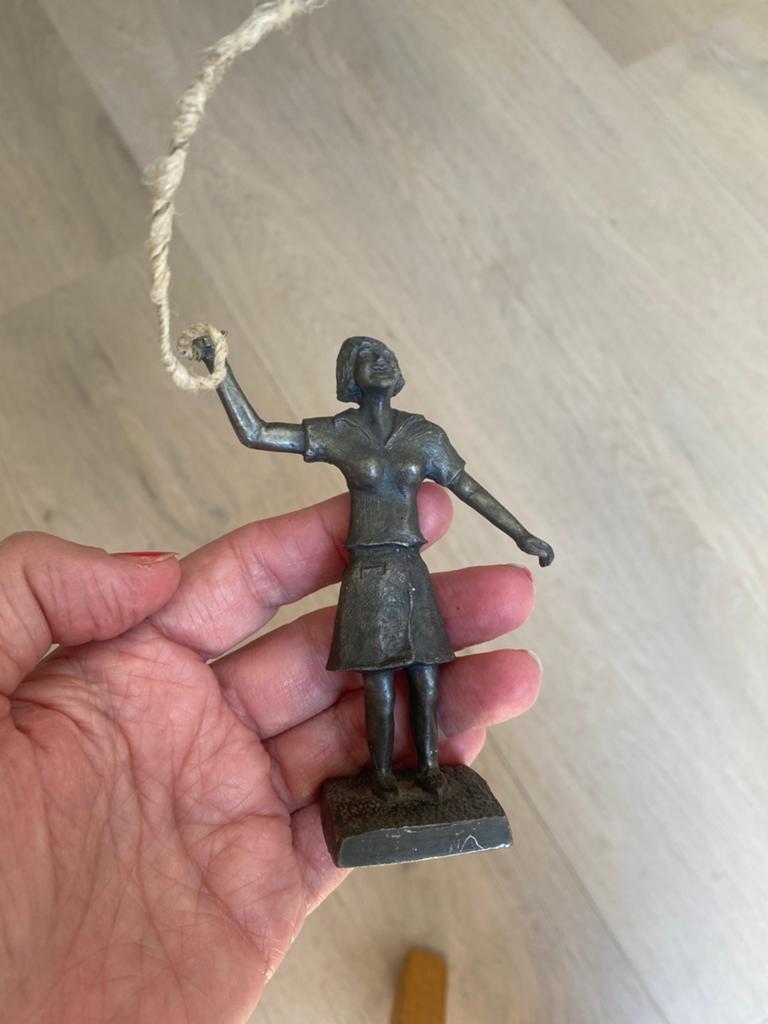 Tinnen beroepenbeeldke KMD Royal Daalderop, Antiek en Kunst, Verzenden
