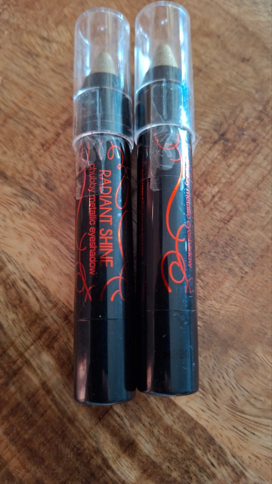 2x Radiant Shine Chubby Metallic Oogschaduw, Ophalen of Verzenden