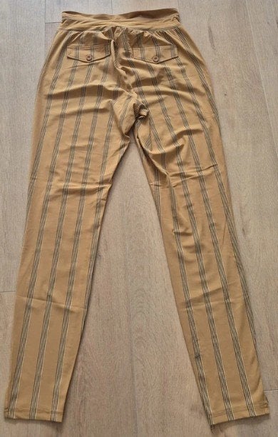 Studio Anneloes broek – maat M – camel met krijtstreep, Kleding | Dames, Maat 38/40 (M), Studio Anneloes, Bruin, Ophalen of Verzenden