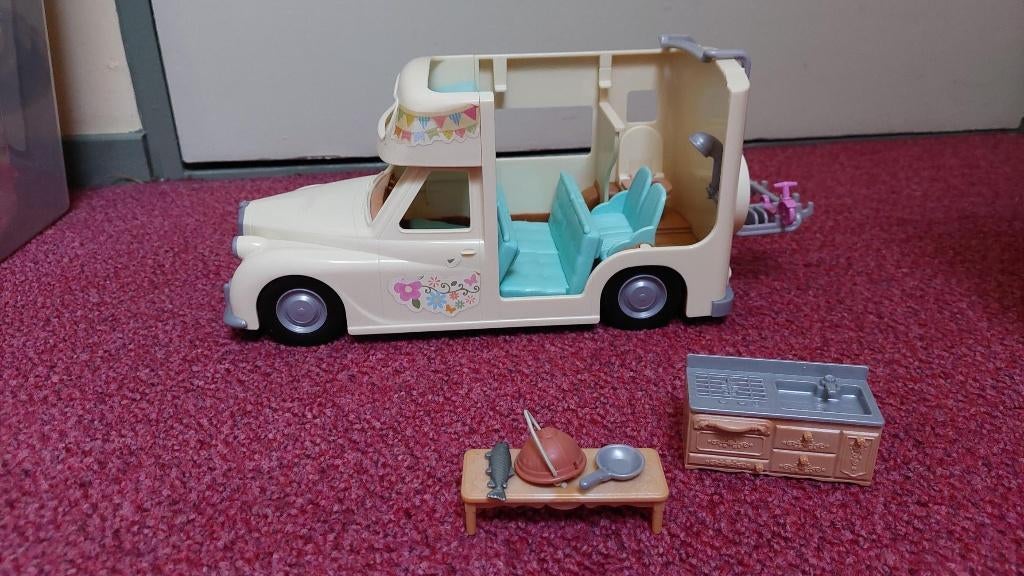 Sylvanian Families camper, Ophalen of Verzenden, Gebruikt, Toebehoren