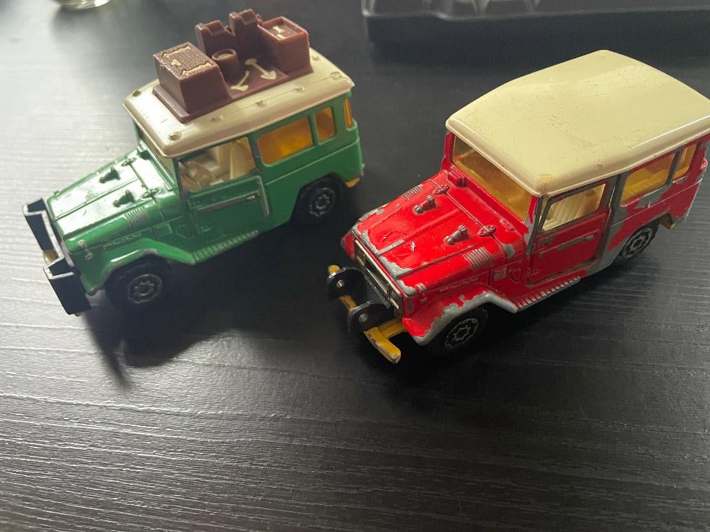 Toyota Landcruiser Majorette, Hobby en Vrije tijd, Modelauto's | Overige schalen, Ophalen of Verzenden, Gebruikt, Auto