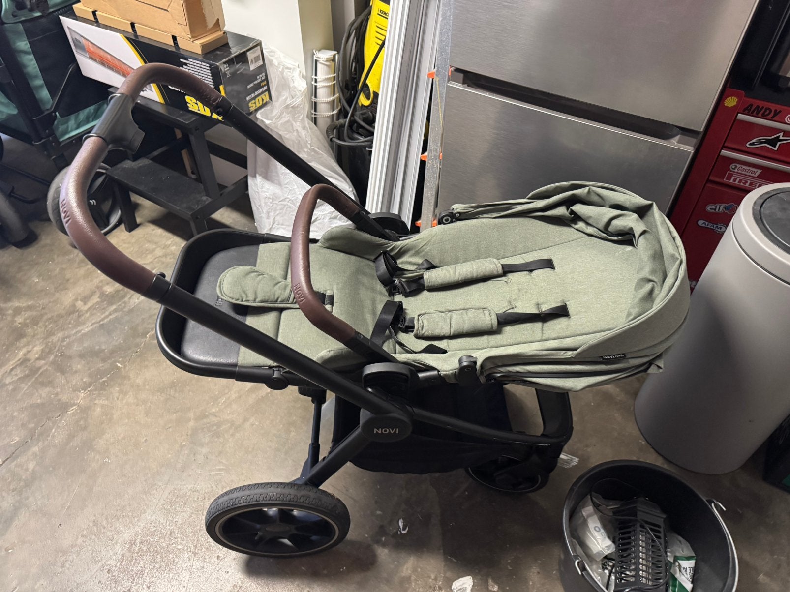 Novi baby nena pro, Zo goed als nieuw, Met autostoeltje, Ophalen, Kinderwagen
