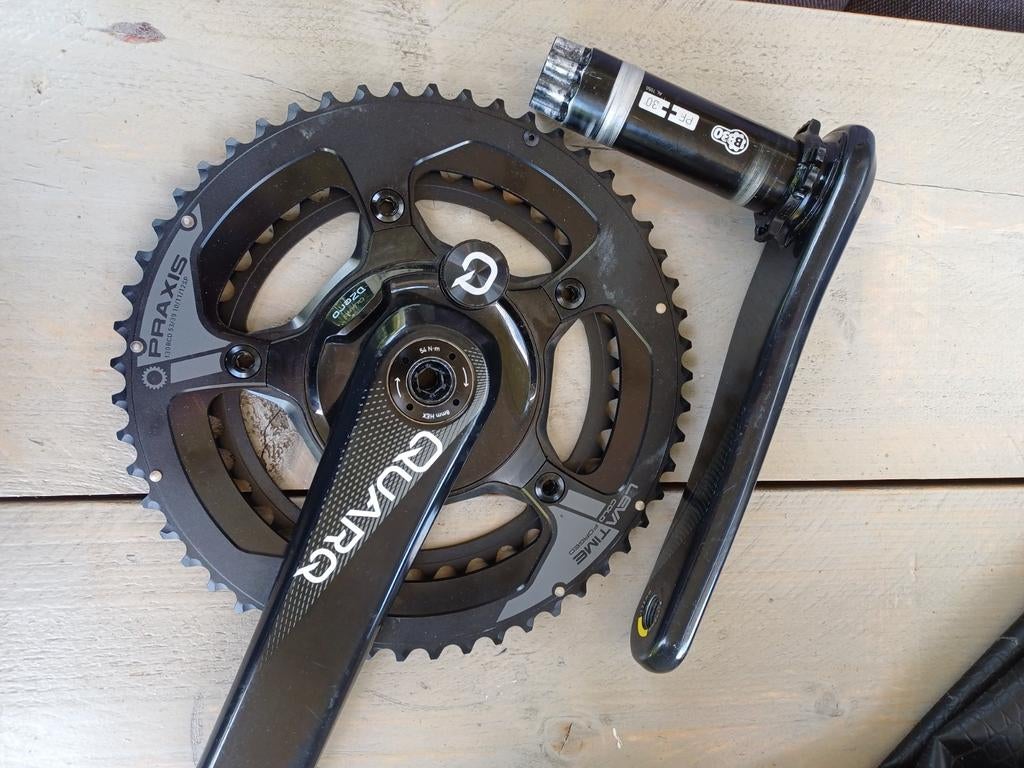 Quarq Dzero BB30 crank vermogensmeter, Ophalen of Verzenden, Gebruikt, Crankstel of Pedalen, Quarq
