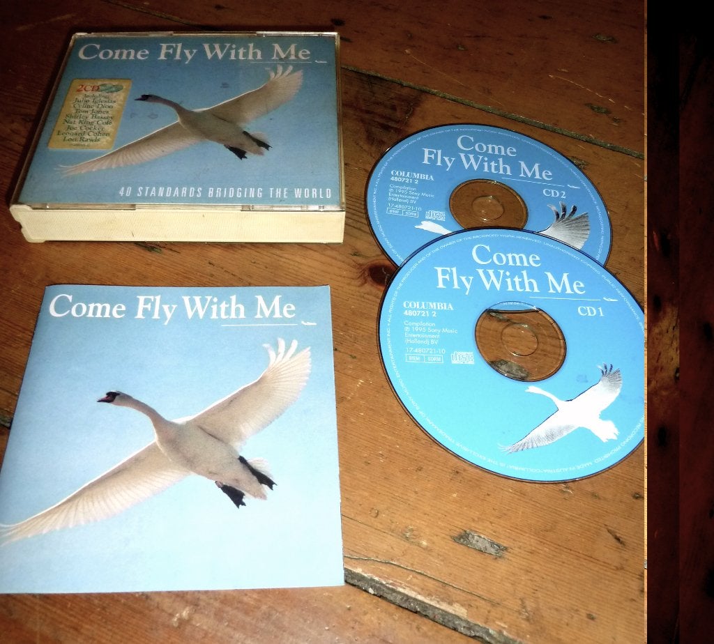cd 2CD BOX COME FLY WITH ME  - 40 STANDARDS - KLM - COLUMBIA, Ophalen of Verzenden