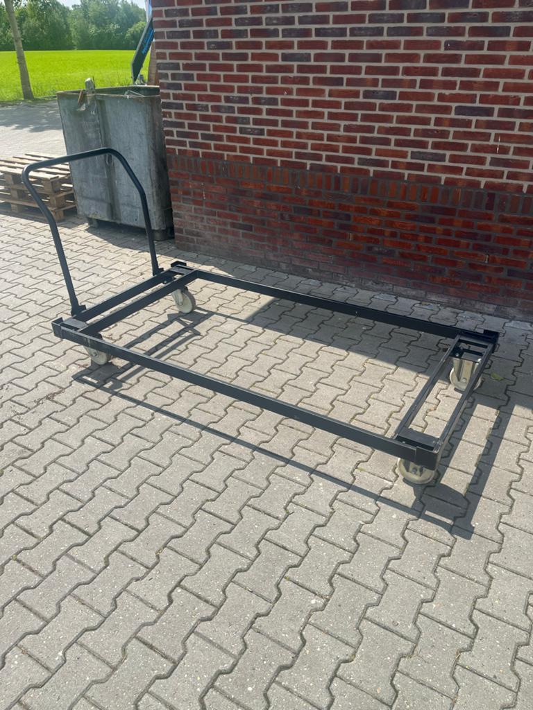 Transportkar voor podiumdelen 2x1 meter, Ophalen, Gebruikt, Licht