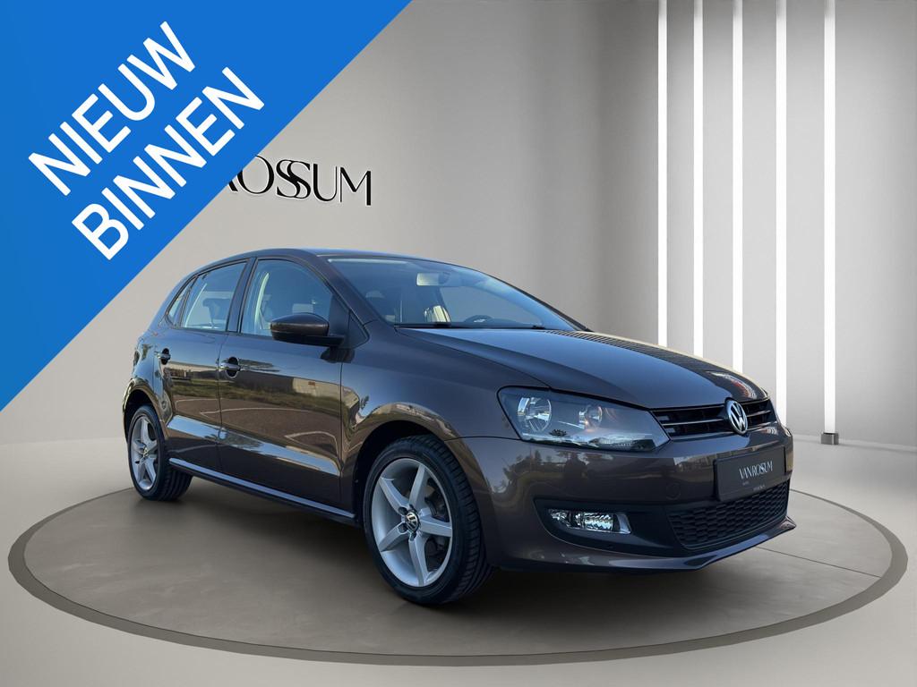 Volkswagen Polo 1.2 TSI BlueMotion Comfortline, Auto's, Euro 5, Stof, Zwart, 4 cilinders