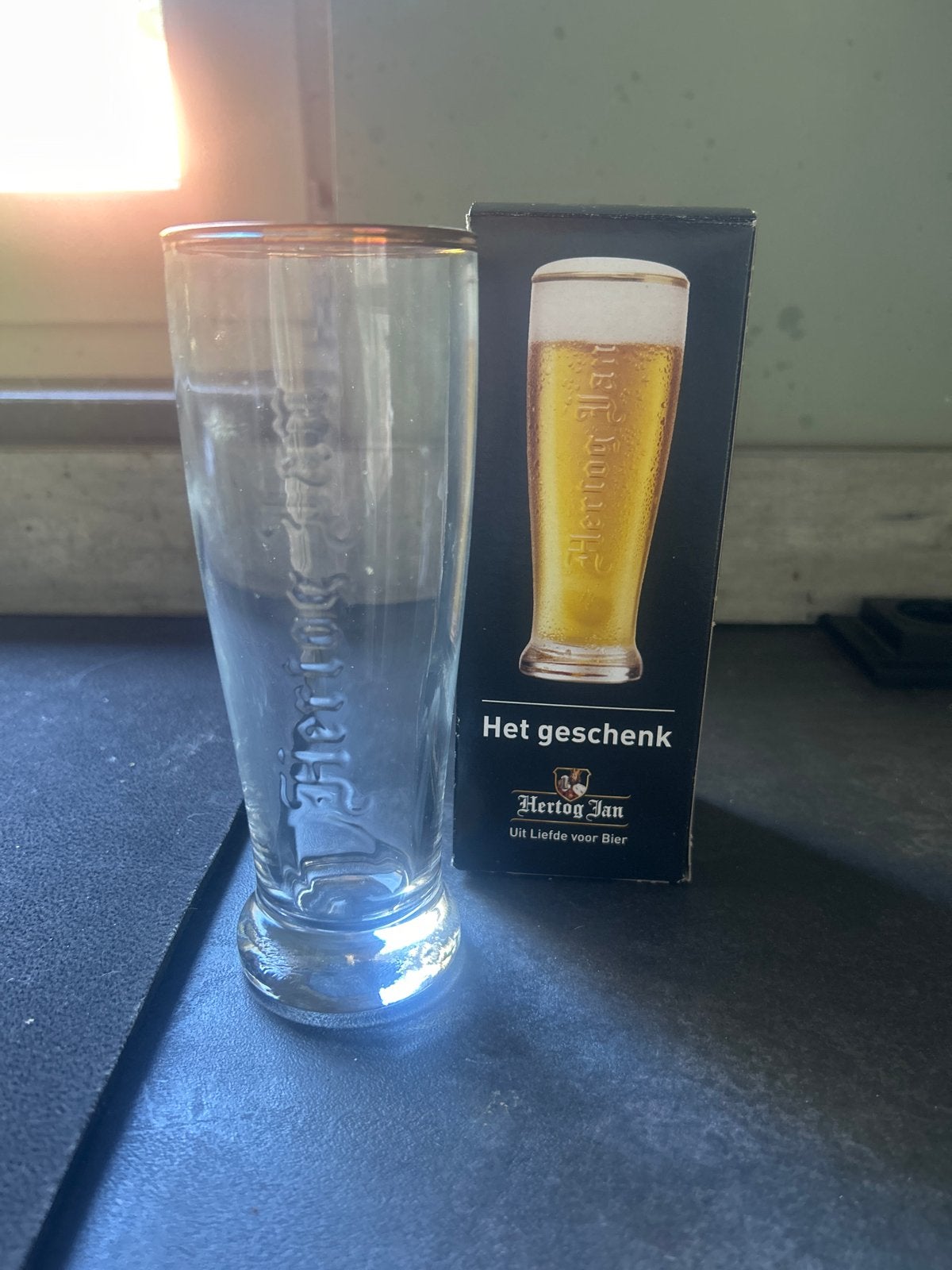 Het geschenk van Hertog Jan, Verzamelen, Ophalen of Verzenden, Nieuw, Glas of Glazen, Hertog Jan