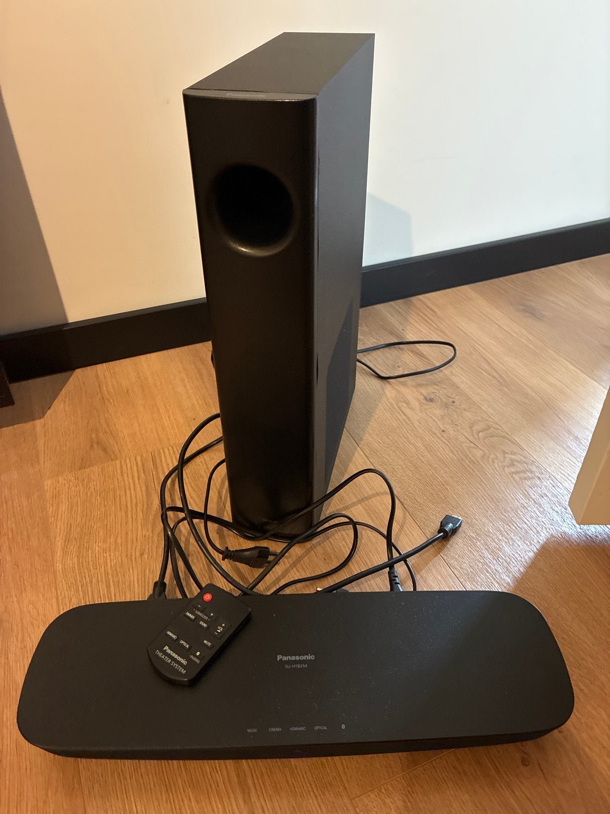 Panasonic Soundbar SU-HTB254 met subwoofer SB-HWA250, Audio, Tv en Foto, Ophalen, Panasonic, Minder dan 40 watt, Overige spelers