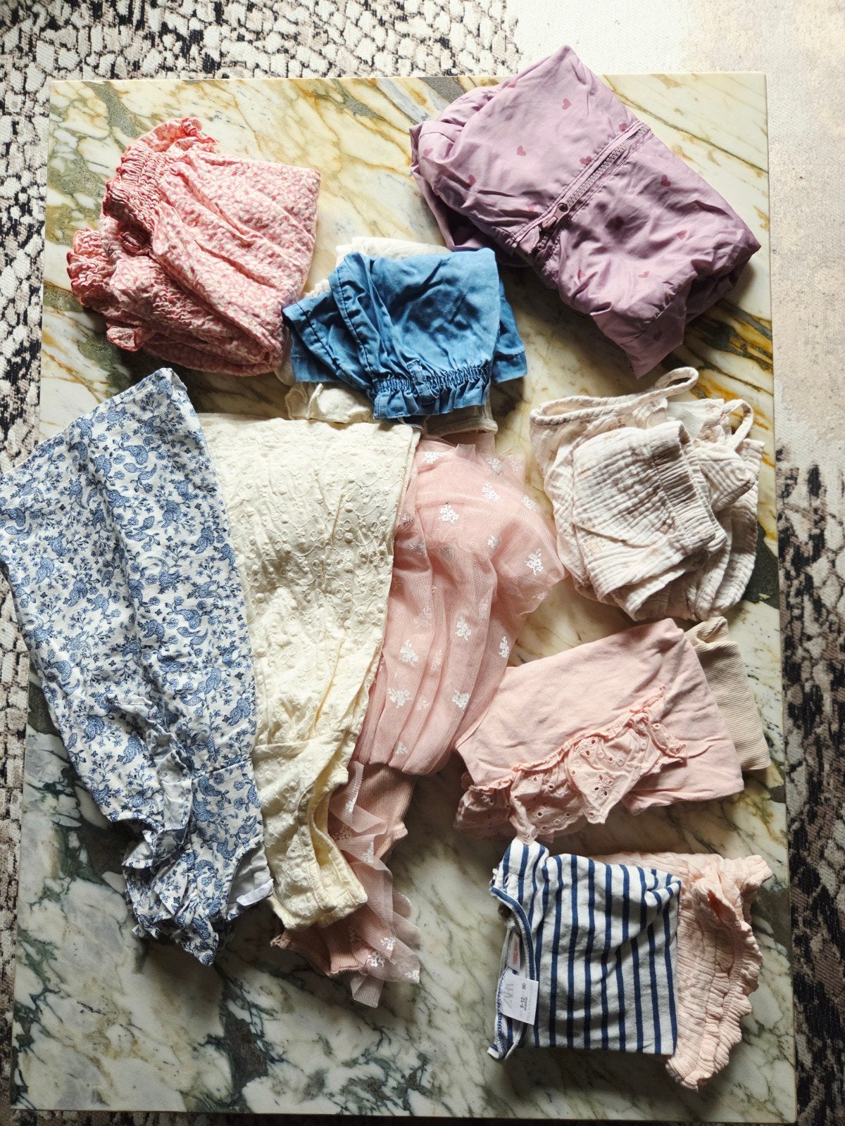 Kledingpakket voor meisje - maat 80/86, Gebruikt, Broekje, Meisje, MNG, Zara, Diverse
