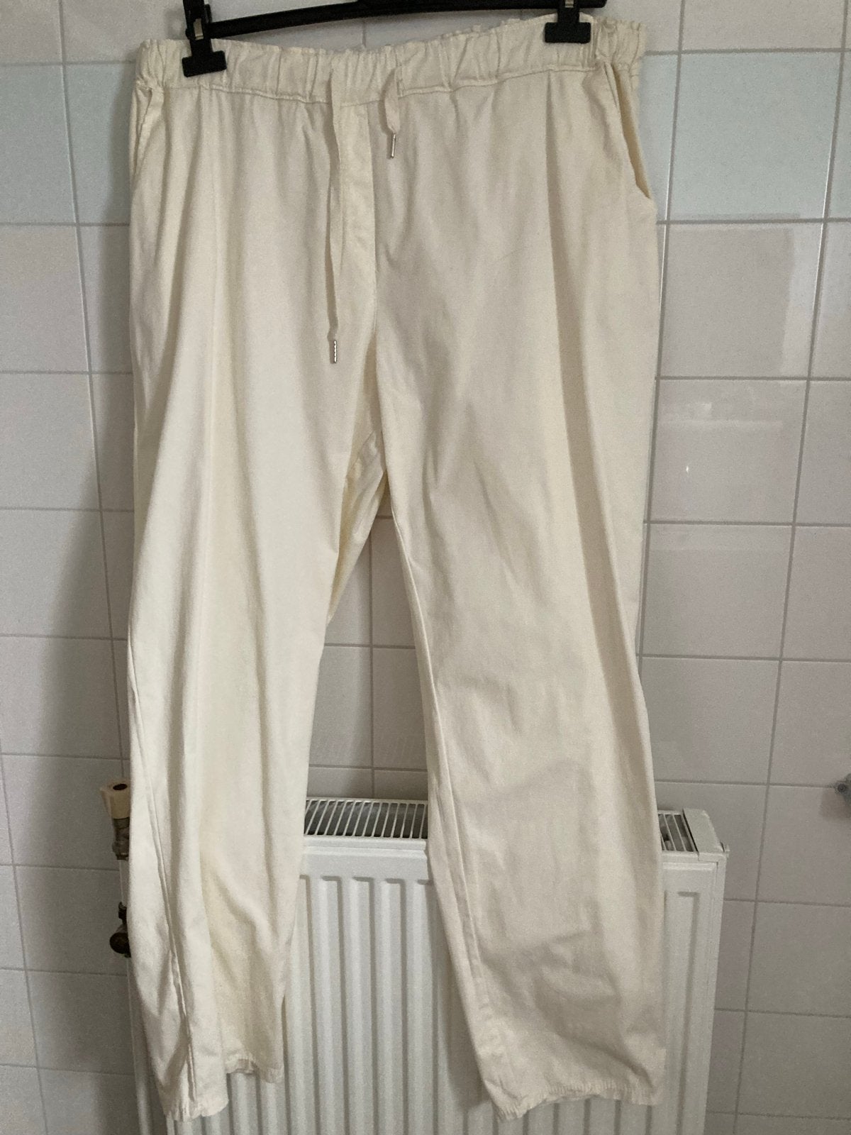 Paprika nieuwe ecru broek maat 4 (48-50) katoen/elastane, Kleding | Dames, Grote Maten, Verzenden, Nieuw, Overige kleuren, Broek of Spijkerbroek