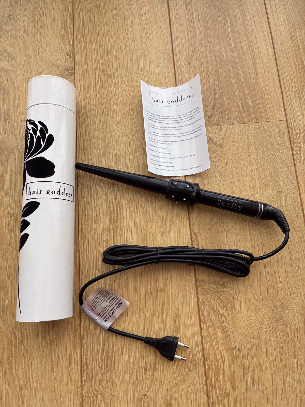 NIEUW: krultang (curl styler) van Hair Goddess, Ophalen of Verzenden, Nieuw, Krultang of Stijltang
