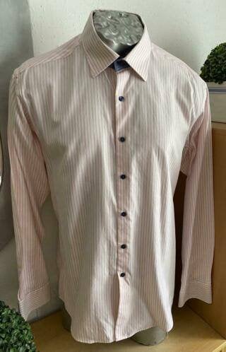 Suitable overhemd maat 40, Kleding | Heren, Overhemden, Zo goed als nieuw, Halswijdte 39/40 (M), Roze, Ophalen of Verzenden
