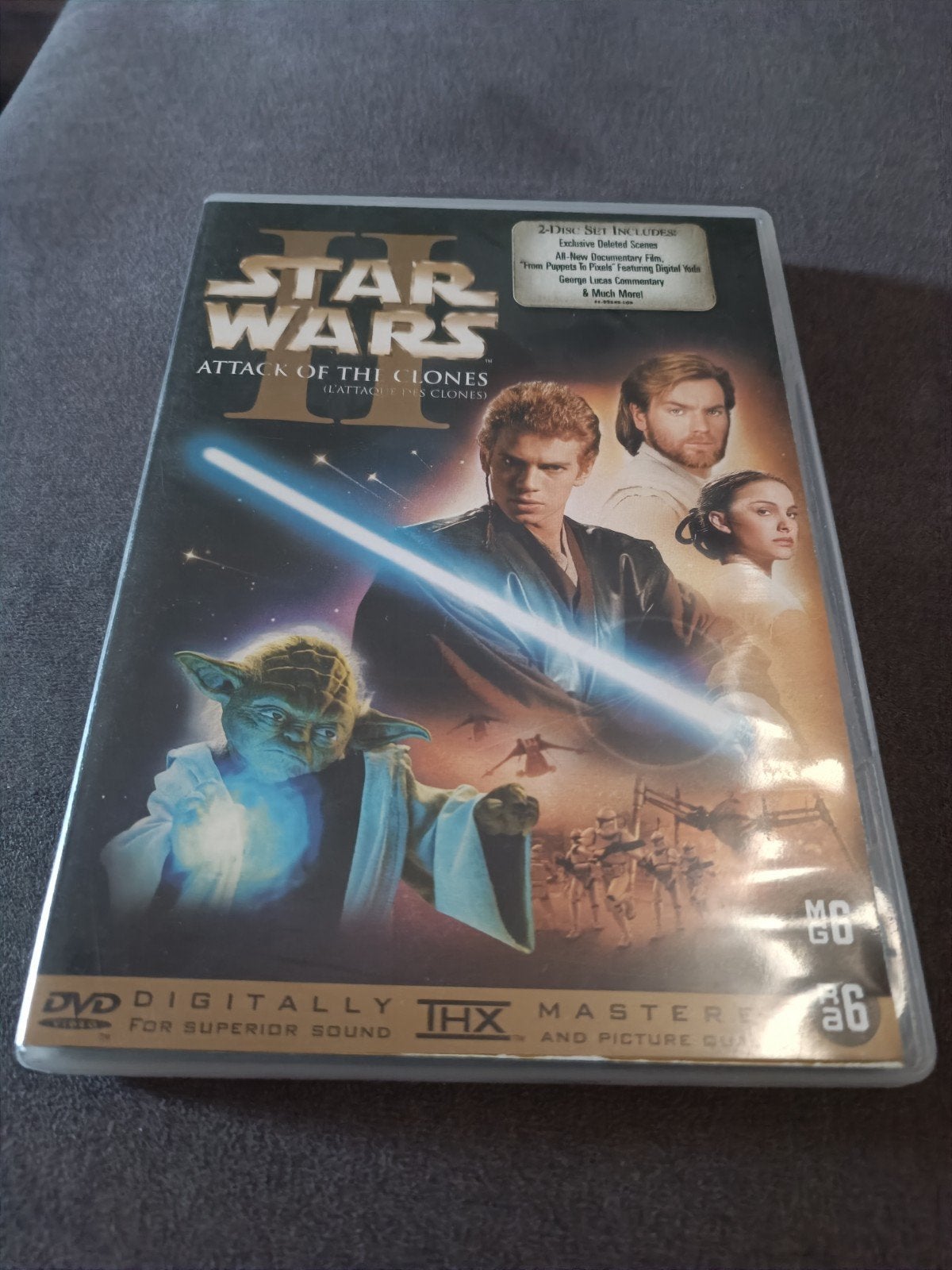 Star wars 2 - dvd, Vanaf 12 jaar, Ophalen of Verzenden, Zo goed als nieuw