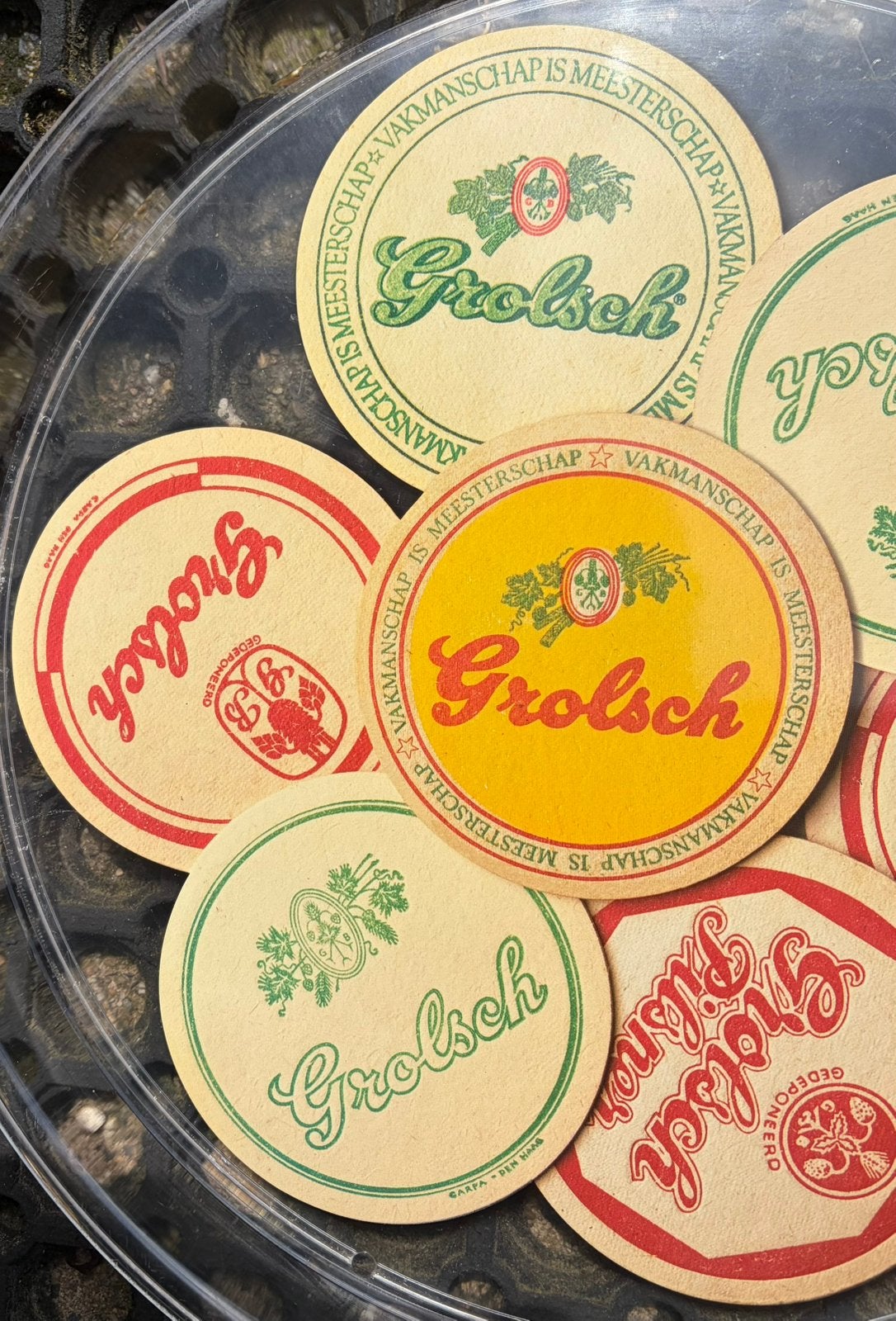 Grolsch dienblad, Ophalen of Verzenden, Gebruikt, Overige typen, Grolsch