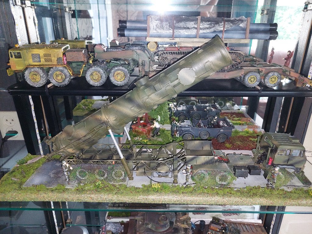 Dioramas, Ophalen of Verzenden, Zo goed als nieuw, 1:35 tot 1:50, Diorama