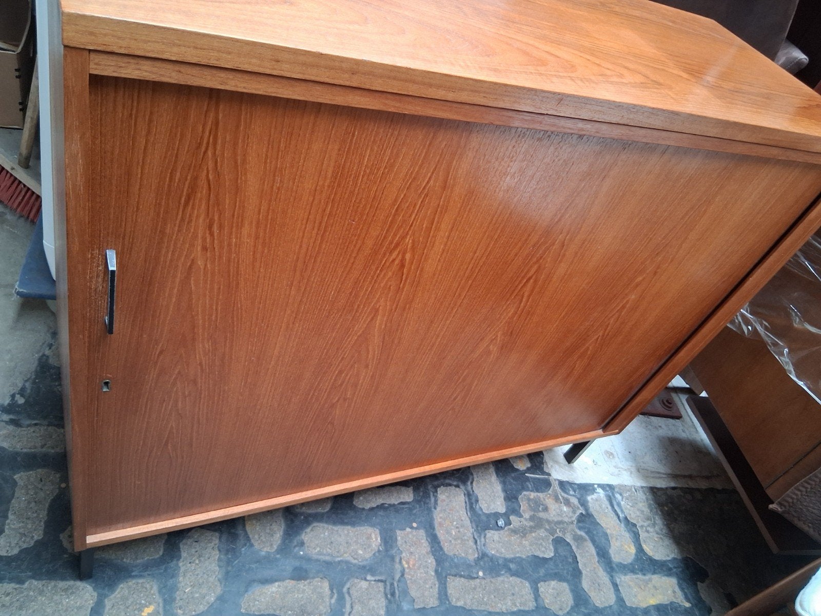 Vintage kast, Ophalen, Gebruikt, 100 tot 150 cm, Minder dan 100 cm