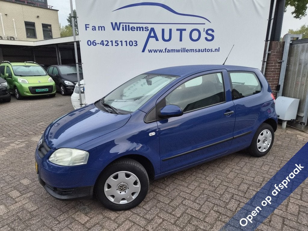 Volkswagen Fox 1.2 Trendline (bj 2007), Auto's, Stof, Zwart, 969 kg, 1198 cc