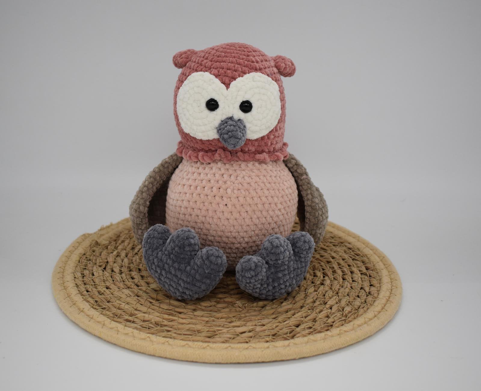 Gehaakte knuffel uil, Overige merken, Overige typen, Nieuw, Ophalen of Verzenden
