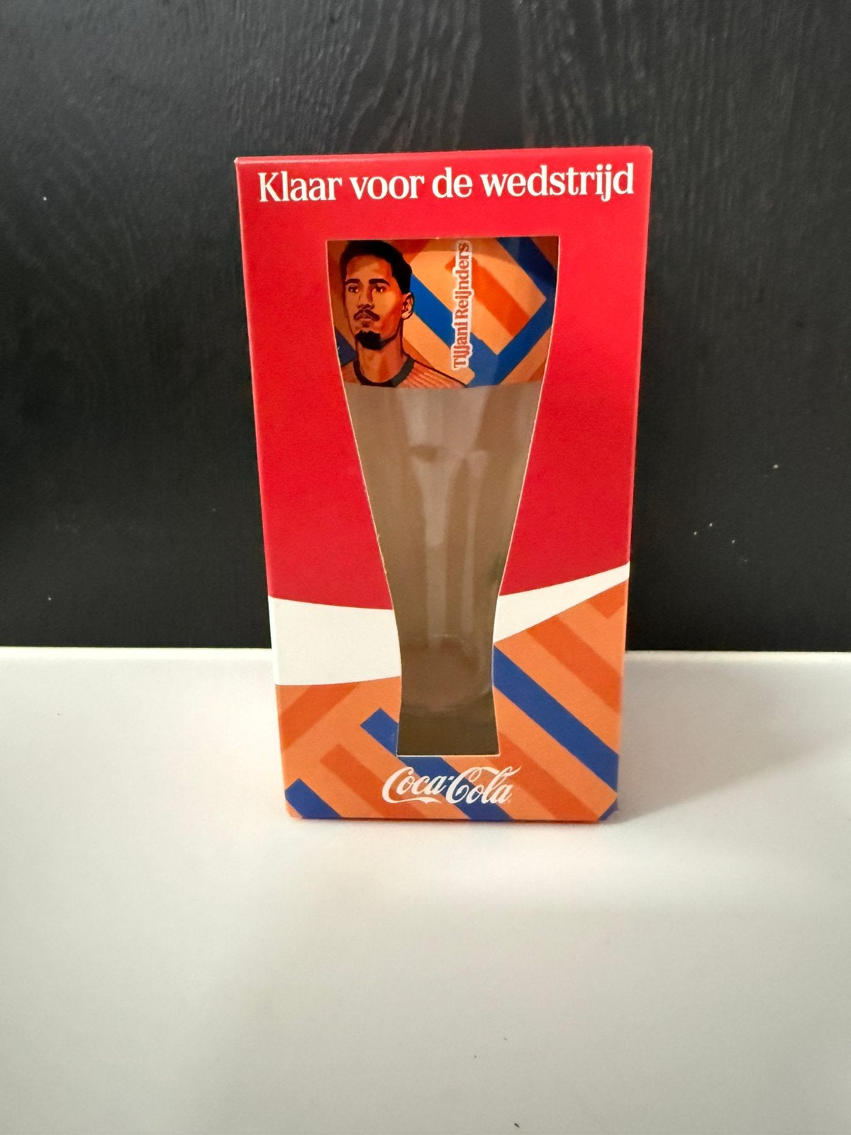 WK Coca Cola glas Reijnders, Ophalen of Verzenden, Nieuw, Frisdrankglas