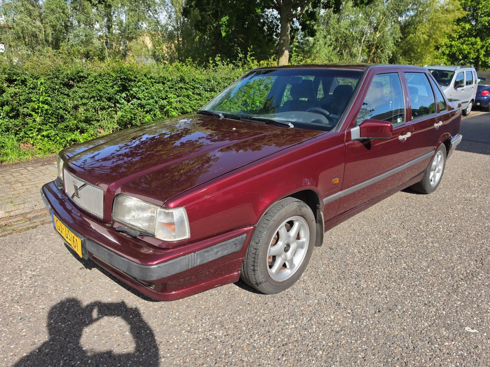 Volvo 850 2.5 GLT 20V E2 1993 Rood, Auto's, Volvo, Particulier, Benzine, Sedan, Handgeschakeld, Origineel Nederlands, Rood, Voorwielaandrijving