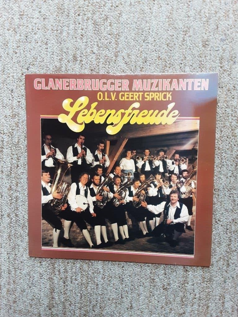 vinyl lp Glanerbrugger Muzikanten lebensfreude, LP, Gebruikt, Originele persing, Ophalen of Verzenden