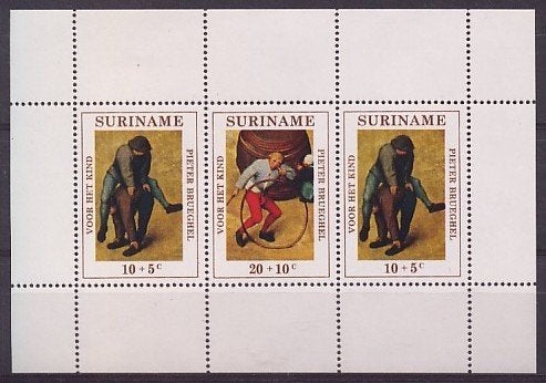 Suriname NVPH nr 573 postfris Kinderpostzegels 1971, Postzegels en Munten, Ophalen of Verzenden, Postfris