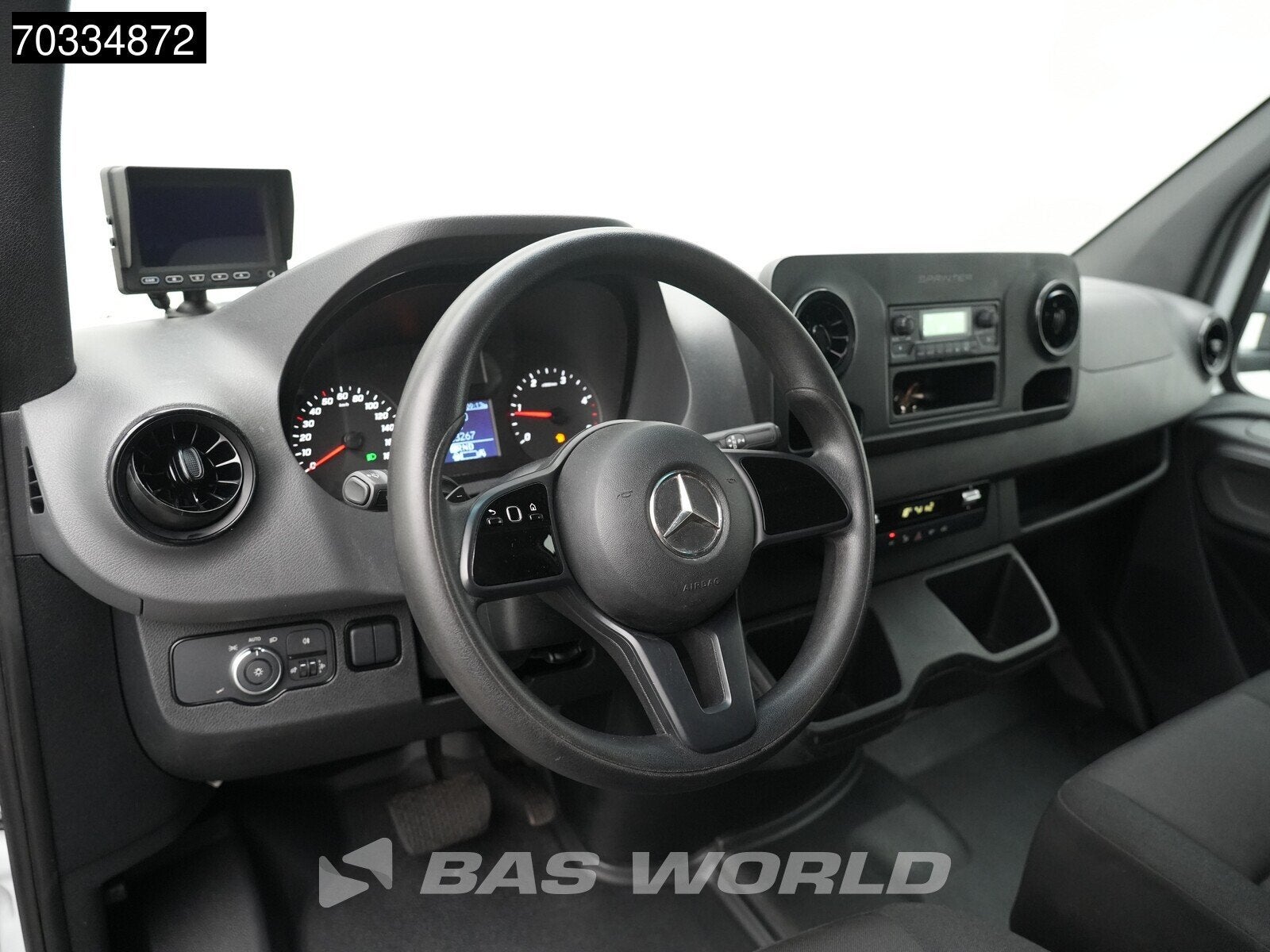 Mercedes Sprinter 317 CDI Automaat 3,5t Trekhaak 170PK Bakwa, Automaat, Stof, Gebruikt, Euro 6