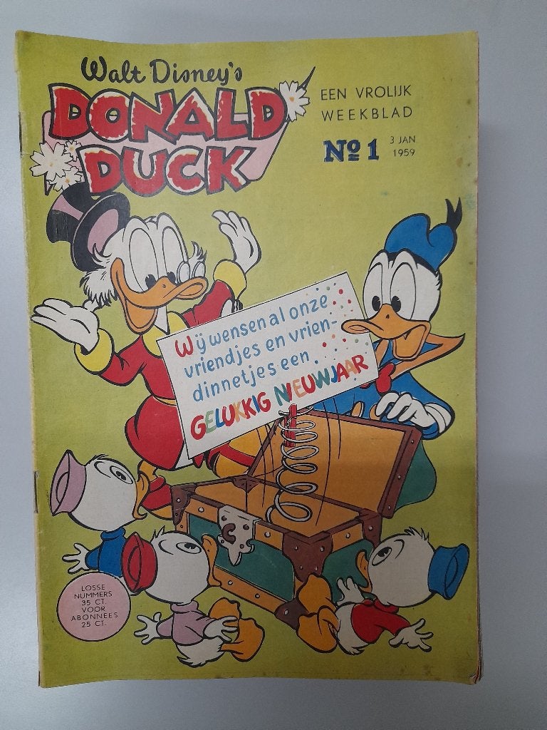Donald Duck 1959, Boeken, Donald Duck, Meerdere stripboeken, Ophalen, Gelezen